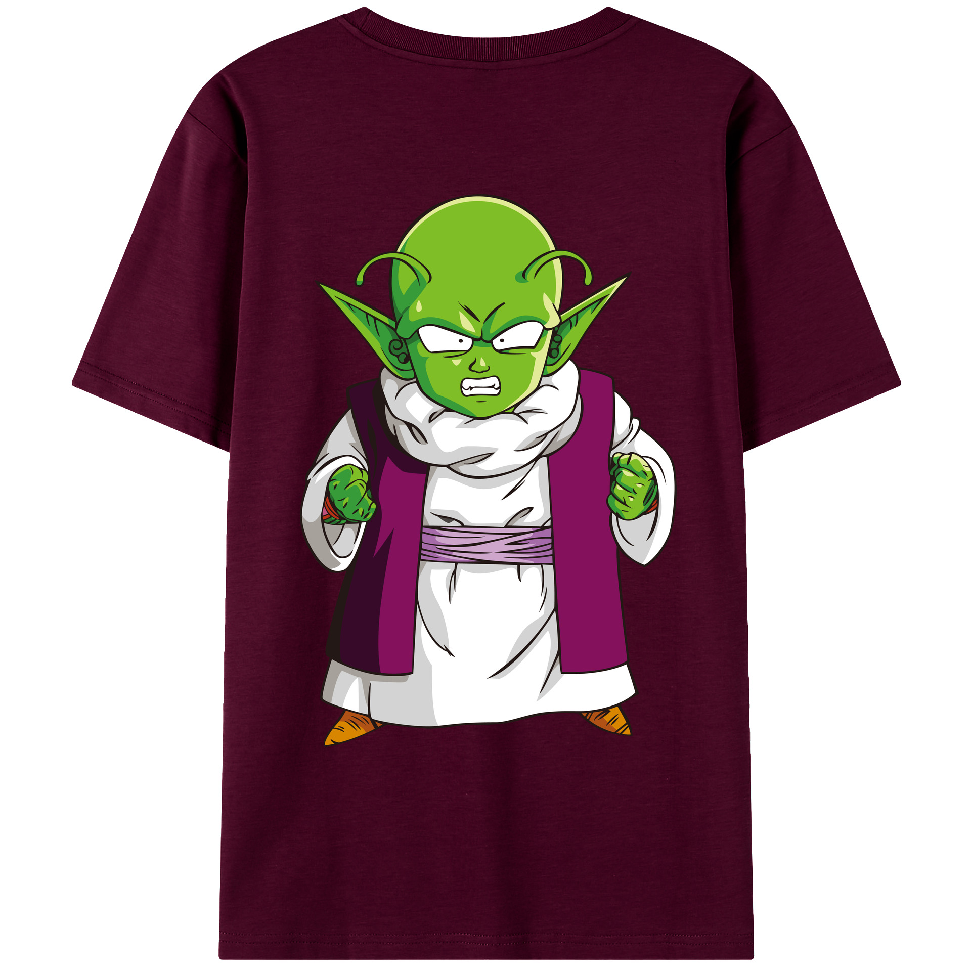 （画像用） ドラゴンボール ピッコロ DRAGON BALL Piccolo レディース半袖Tシャツ(バックプリント)